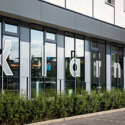 Das Firmengebäude von Klarna in Gießen
