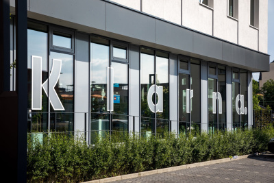 Das Firmengebäude von Klarna in Gießen