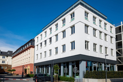 Klarna Firmengebäude in Gießen von Außen