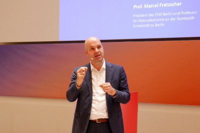 Prof. Marcel Fratzscher, Präsident des Deutschen Instituts für Wirtschaftsforschung (DIW Berlin) und Professor für Makroökonomie an der Humboldt-Universität zu Berlin.