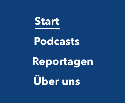 Ansicht aller Rubriken im Menü.