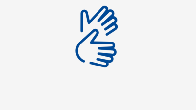 Symbol für gebärdensprachliche Videos