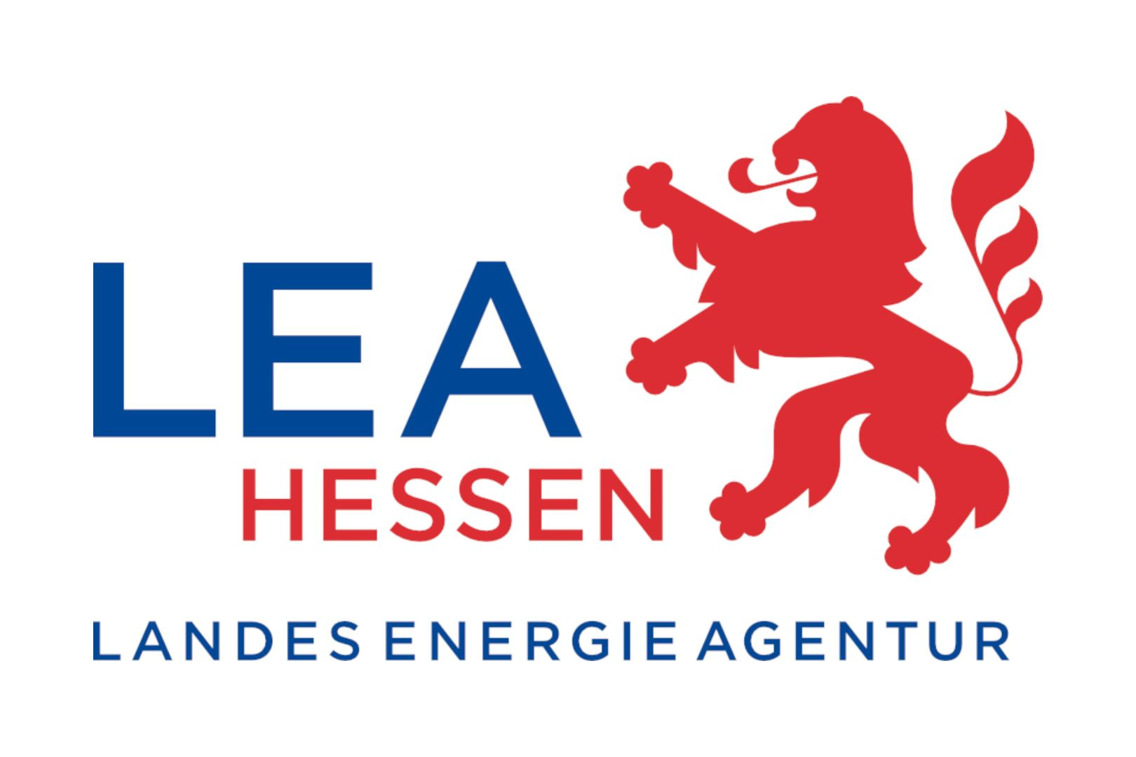 Das Logo der LEA LandesEnergieAgentur Hessen GmbH.
