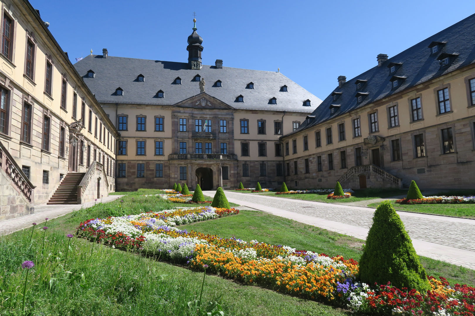 Das Stadtschloss in Fulda